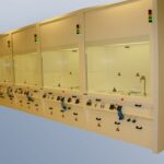 wet bench line with laminar flow units